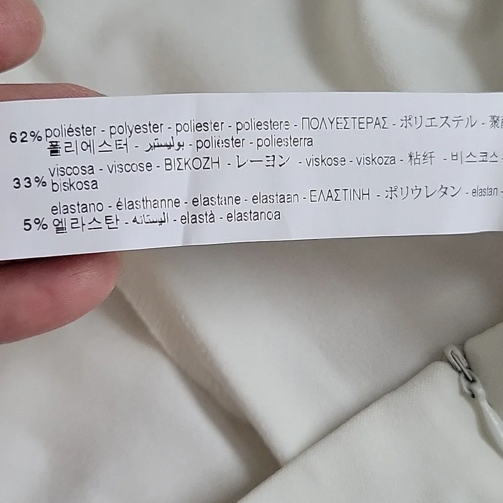 ZARA White NWT Cut Out Sides Tailored Blazer Dress Romper Micro Mini Size Small - Picture 11 of 13